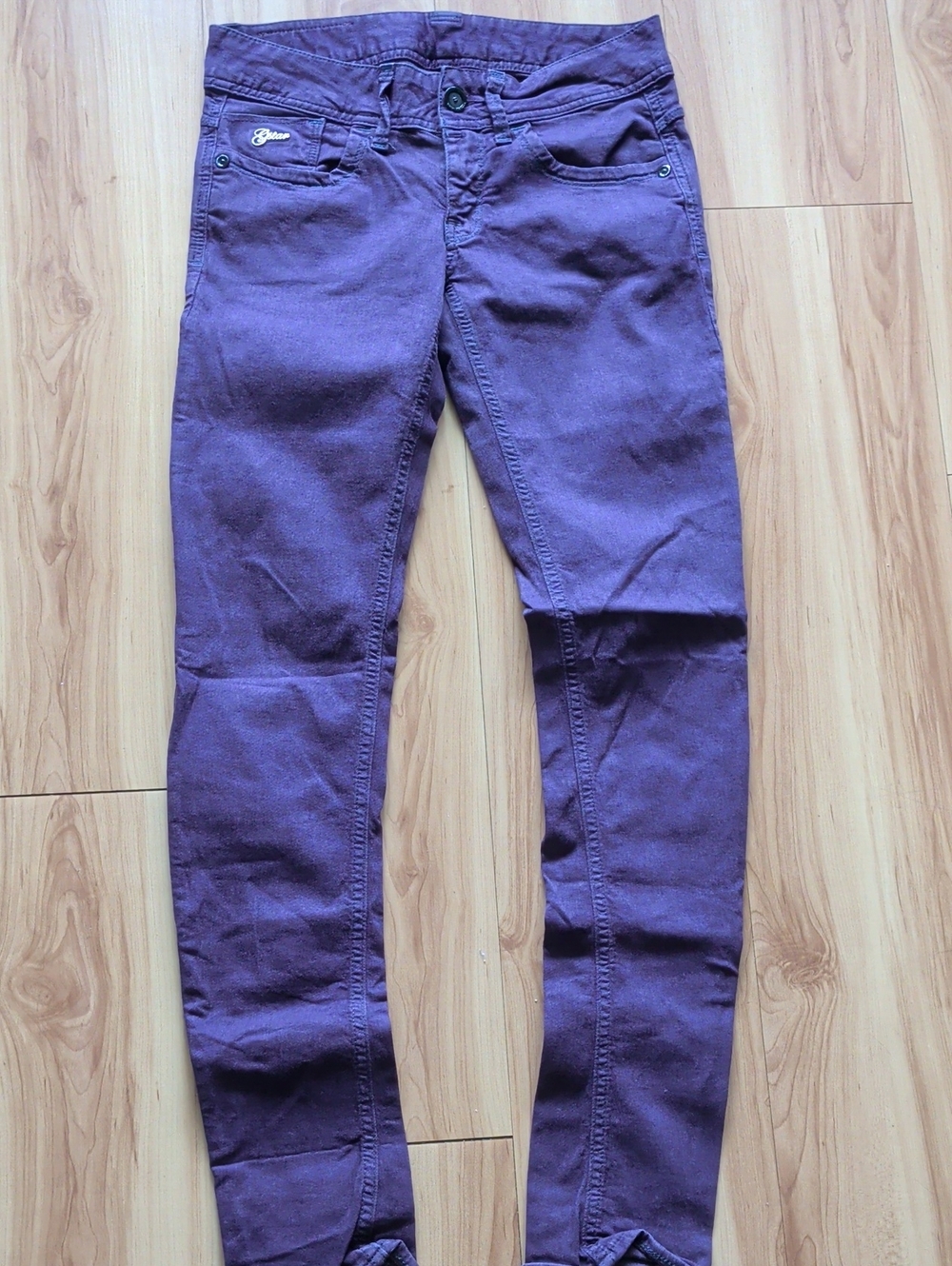 Women's G Star Raw Purple Skinny Jeans Y2K